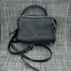 Black Leather Handbag